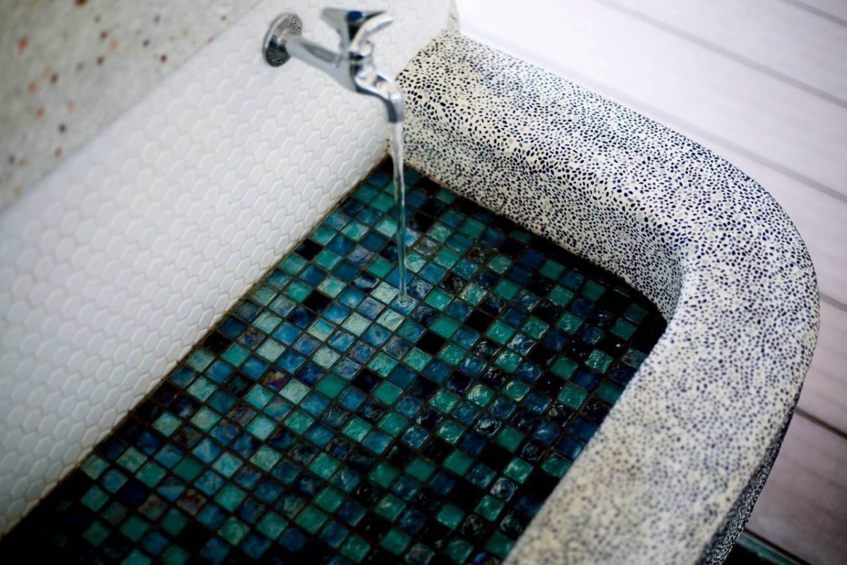 屋外用手洗い台②